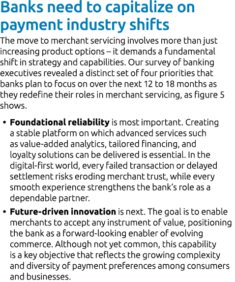 Banks need to capitalize on payment industry shifts The move to merchant servicing involves more than just increasing...